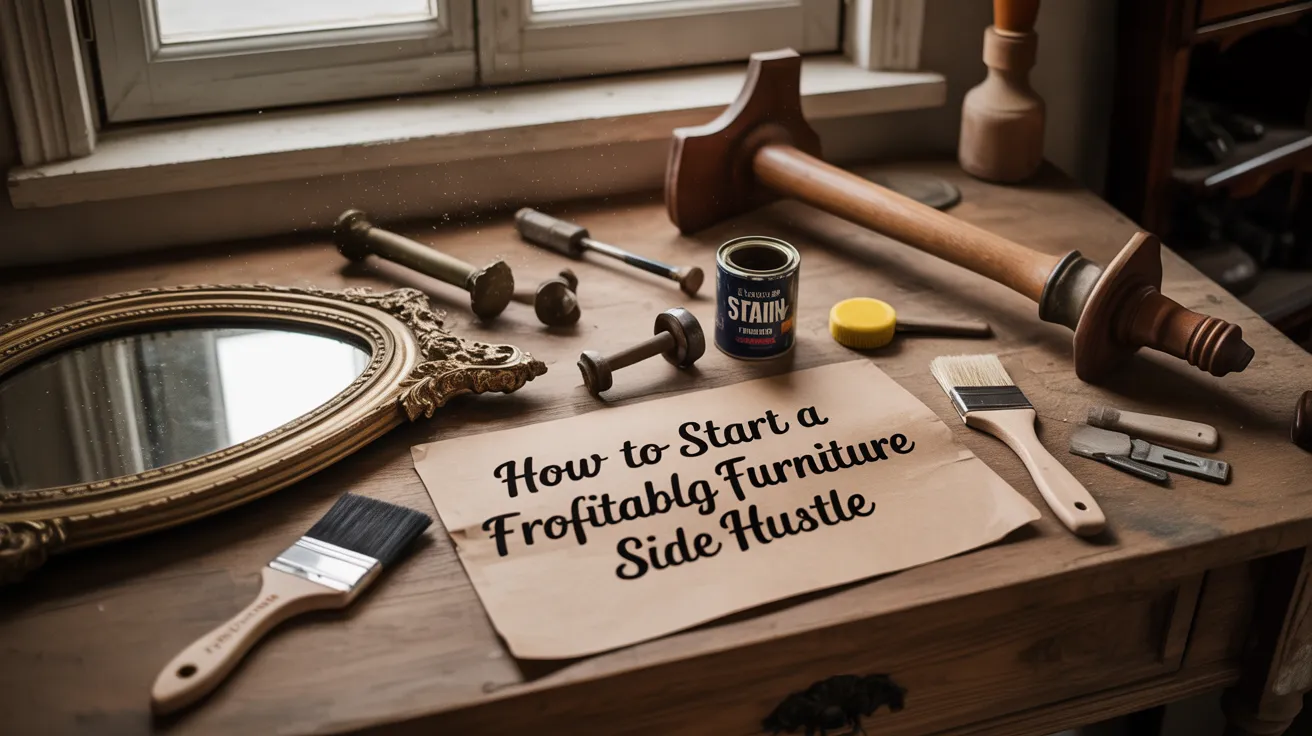 How to Start a Profitable Flipping Furniture Side Hustle: A Step-by-Step Guide