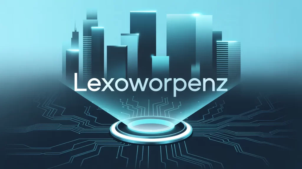 Lexoworpenz logo design or digital art concept
