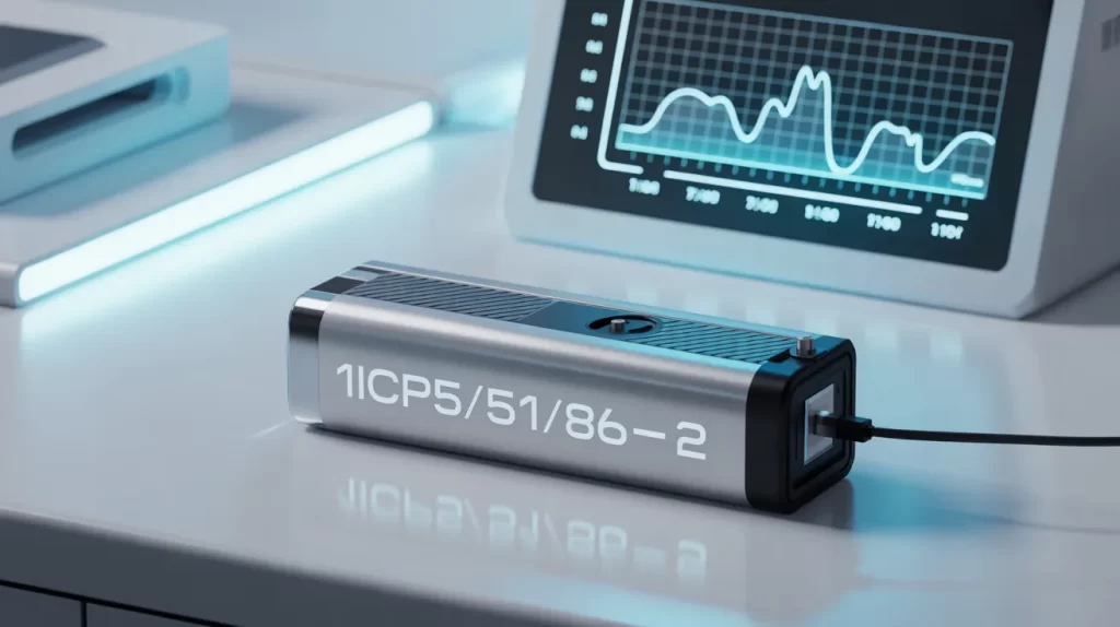"Close-up view of 1icp5/51/86-2 battery used in modern electronic devices"