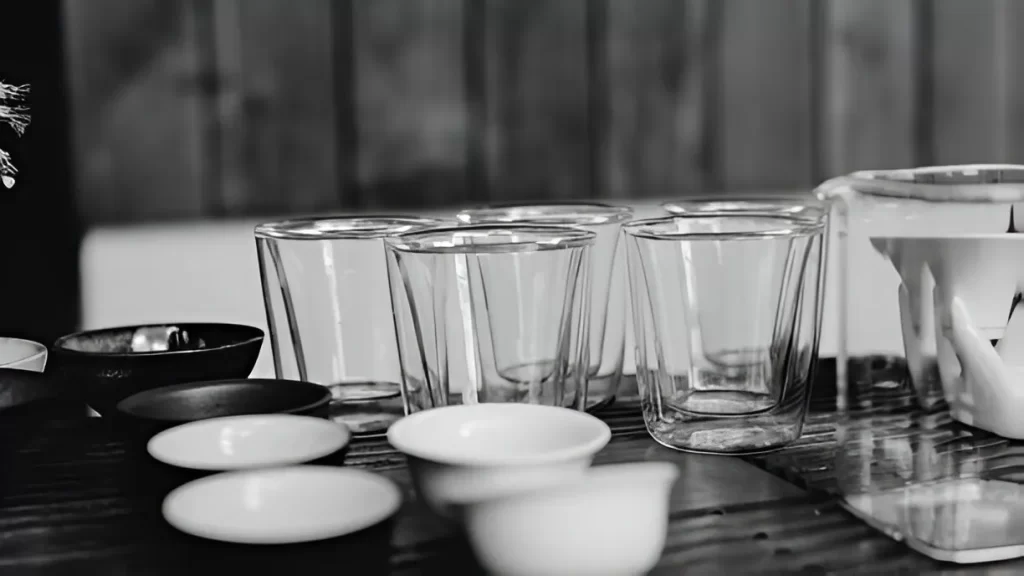 "Becher Test process and analysis shown in a laboratory setting"