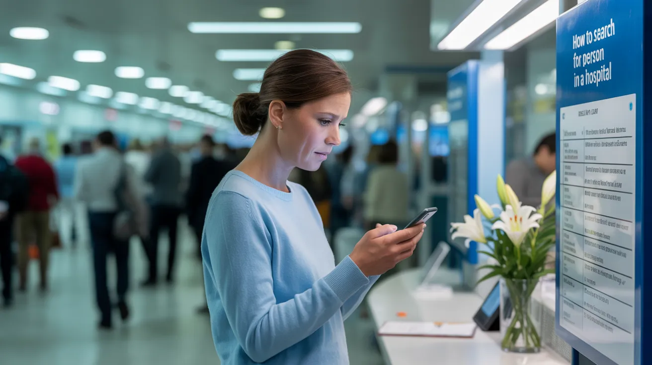 How to Search for a Person in a Hospital Quickly?