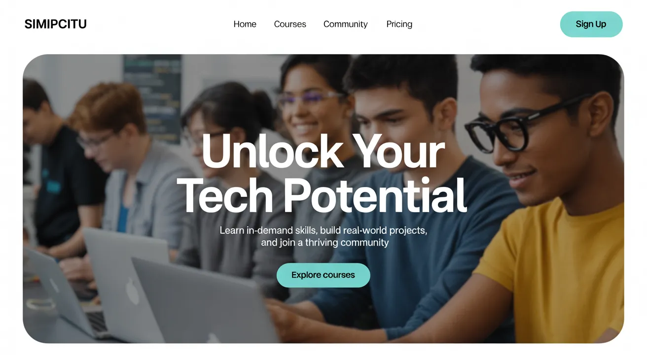Simpcitu: Transforming Tech Education for Future Innovators