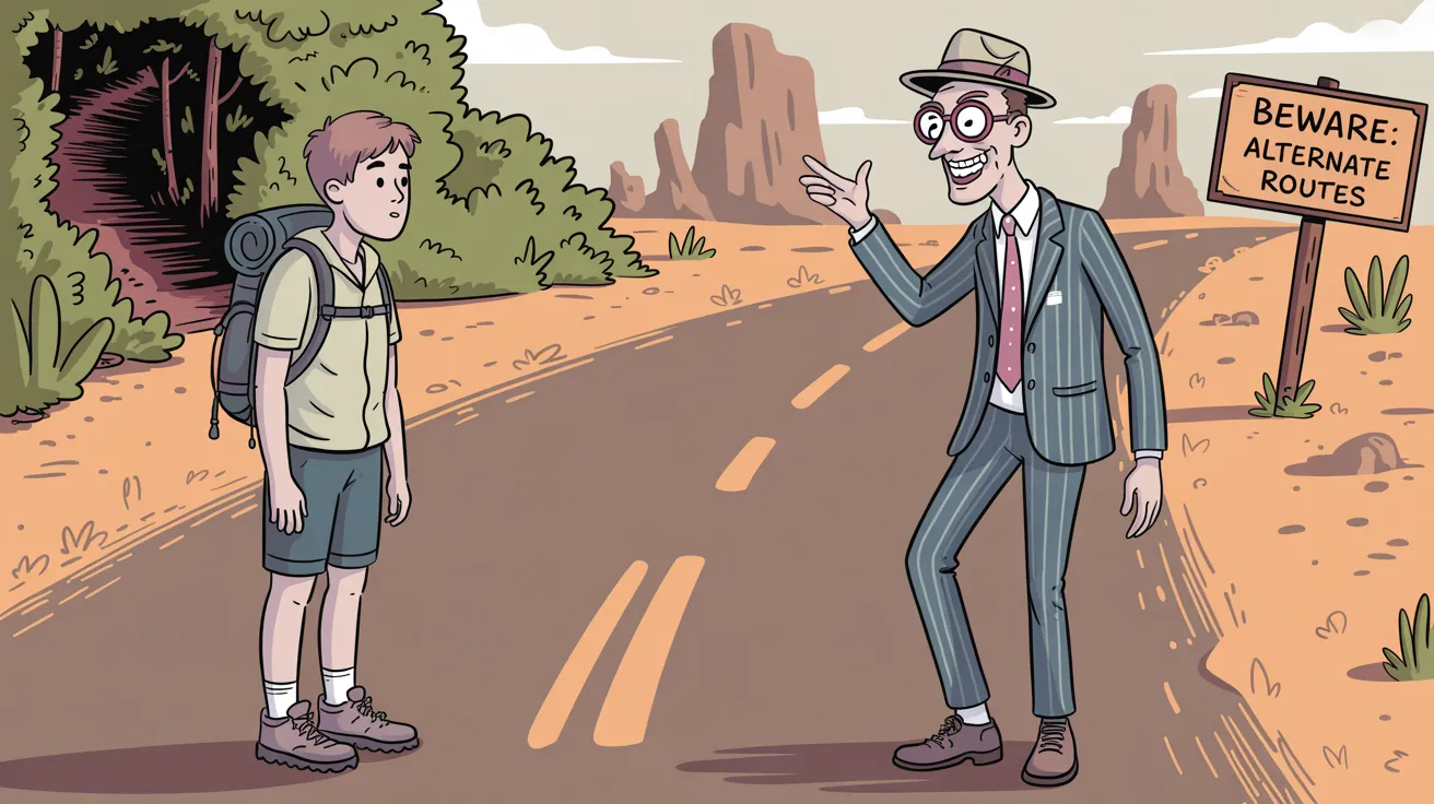 The Traveler Hired the Wrong Tour Guide: A Costly Mistake to Avoid