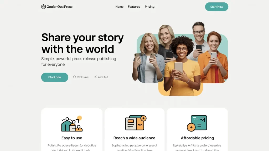 GoldenGoalPress.com online publishing and self-publishing platform